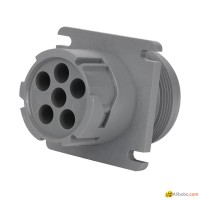 J1708 6PIN FEMALE Gray connector truck j1708 conector j1939 eld gsm based odb2 d