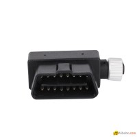 16PIN MALE TO M12 8PIN Adapter m12 8 pin waterproof connector obdii 16 pin adapt