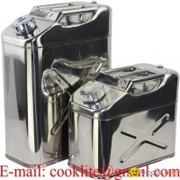 304 Stainless Steel Jerry Can Water/Fuel Storage Car 4WD Motorbike Boat