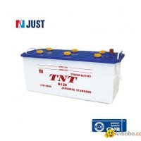 12V 120AH N120 japan standard white case car battery