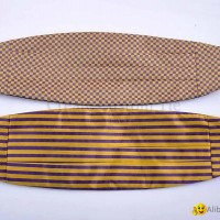 Custom microfiber woven cummerbunds   cummerbunds for sale