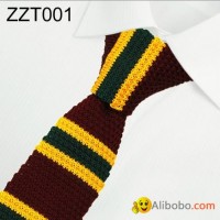 NEW Strip Patterns Knitted Neckties