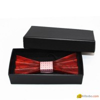 MBT4002 New Design fashion 4D customized wooden bow tie for man