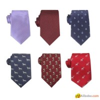 Fashion silk wide tie for men