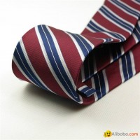 Polyester silk flowers tie