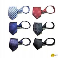 New Design Pre-tied Necktie Zipper Ties