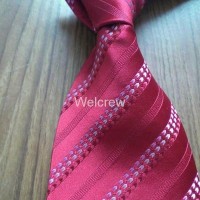 Stripe Polyester Necktie