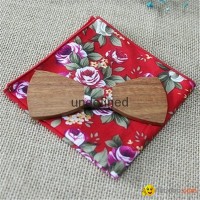 Custom wooden bow tie