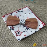 wholesale custom baby self wooden bow tie