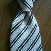 Grid Polyester Neck Tie(6823)