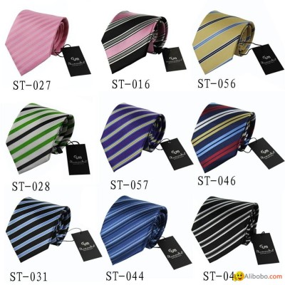 high quality custom men's 100% silk necktiepicture1