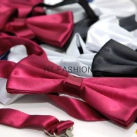 100% polyester woven bowtie