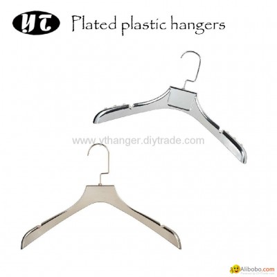 HP-05 metal plated nonslip plastic women hangerspicture1