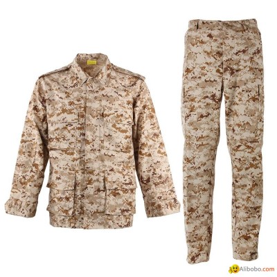 BDU Uniform T/C 65/35 Combat Military Camouflage Tactical Army Uniformpicture1