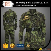 Customized BDU woodland military camouflage uniform