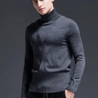 Men's knitted cashmere sweater