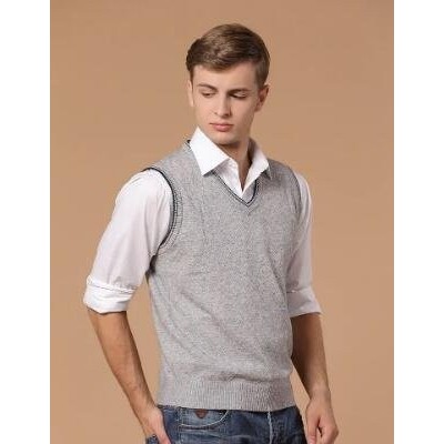 Men's cashmere vestpicture1