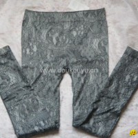 2012Fashion&HOT seamless printing jeggings