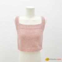 Small fresh women's sweater Pullover two piece set