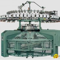 Open width single jersey circular knitting machine