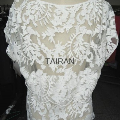 Women's sweet lace poly blouse with high qualitypicture1