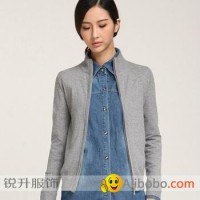 Hot Sale Zip Cardigan Sweater Processing In Dongguan Sweater Factory