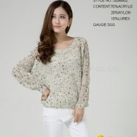 Ladies Fashion Knitted Sweater Pullover