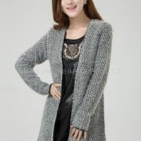 Ladies Fashion Knitted Sweater Cardigan