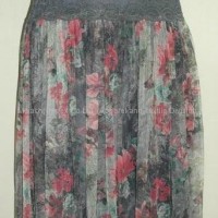 Jacquard fabric skirt