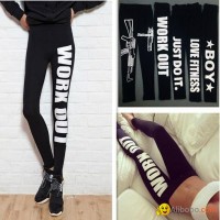 WL-130    Ladies Printed Cotton Leggings