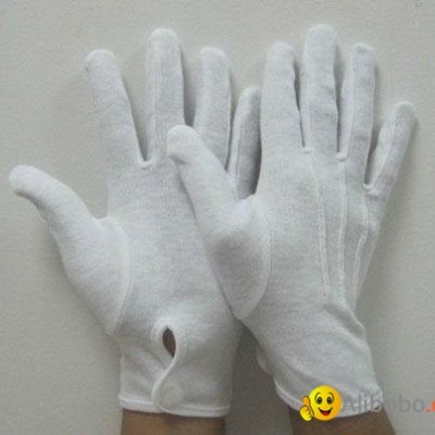 cotton glove with a button DCH114picture1