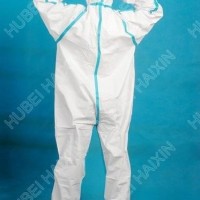 DIsposable non woven high quality TYPE 4 Coverall (Back View)