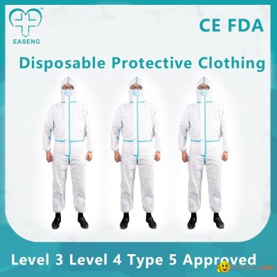 Easeng Disposable Non-Sterilized Coverall Medical Protective Clothingpicture1