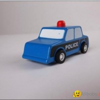 pull-back motor(police car) model cars wooden children toys